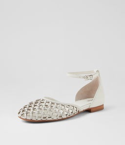 BEYLANIE MO WHITE LEATHER