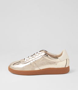 DARI MO PLATINUM GUM SOLE SHRUNKEN LEATHER