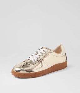 DARI MO PLATINUM GUM SOLE SHRUNKEN LEATHER