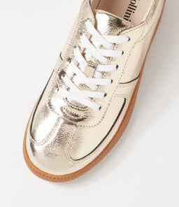 DARI MO PLATINUM GUM SOLE SHRUNKEN LEATHER