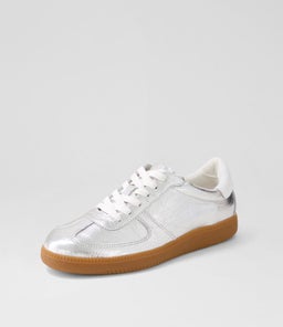 DARI MO SILVER GUM SOLE SHRUNKEN LEATHER