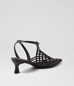 GLEE MO BLACK LEATHER