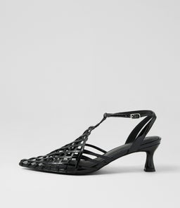 GLEE MO BLACK PATENT LEATHER