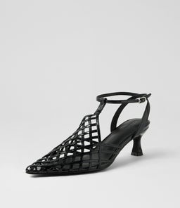 GLEE MO BLACK PATENT LEATHER