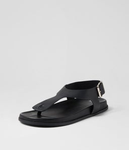HALLEE MO BLACK BLACK SOLE LEATHER