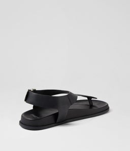 HALLEE MO BLACK BLACK SOLE LEATHER