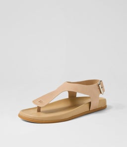 HALLEE MO LATTE NATURAL SOLE LEATHER