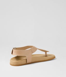 HALLEE MO LATTE NATURAL SOLE LEATHER