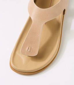 HALLEE MO LATTE NATURAL SOLE LEATHER