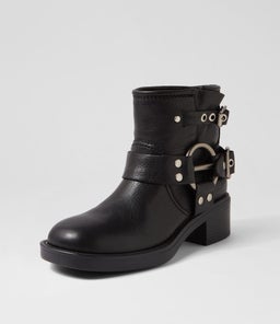 KAMILLA MO BLACK LEATHER