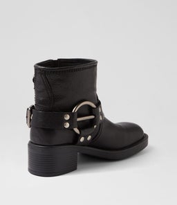 KAMILLA MO BLACK LEATHER