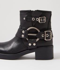 KAMILLA MO BLACK LEATHER