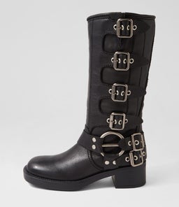 KADE MO BLACK LEATHER