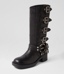 KADE MO BLACK LEATHER