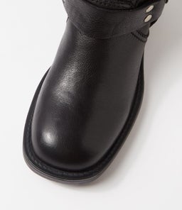 KADE MO BLACK LEATHER