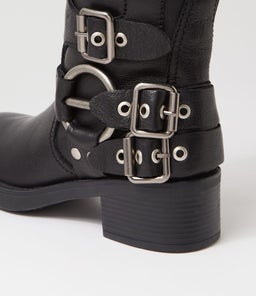 KADE MO BLACK LEATHER