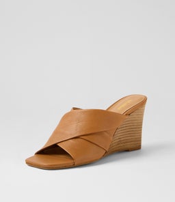 AIYA MO DK TAN NATURAL HEEL LEATHER