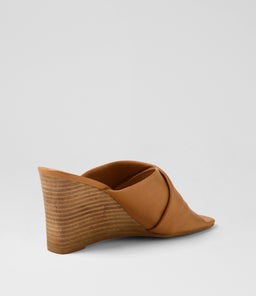 AIYA MO DK TAN NATURAL HEEL LEATHER