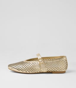 ELONY MO PALE GOLD LEATHER