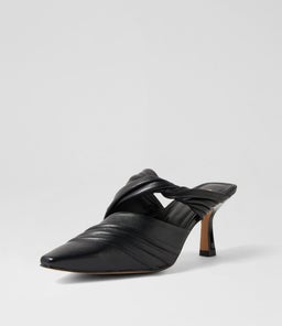 MERLY MO BLACK LEATHER