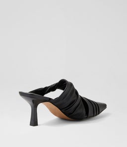 MERLY MO BLACK LEATHER