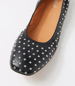 NARN MO BLACK LEATHER
