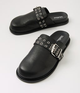 VERITY MO BLACK LEATHER
