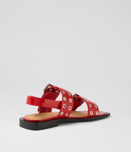 SAVINA MO RED PATENT LEATHER