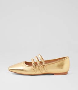 SALERINA MO GOLD LEATHER