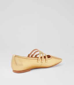 SALERINA MO GOLD LEATHER