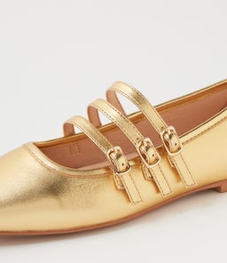 SALERINA MO GOLD LEATHER