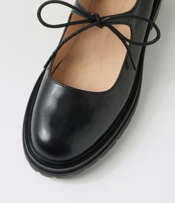 ALESYA MO BLACK LEATHER