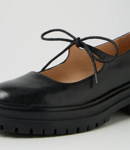 ALESYA MO BLACK LEATHER
