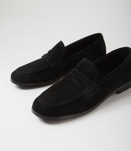 CLARISA MO BLACK SUEDE