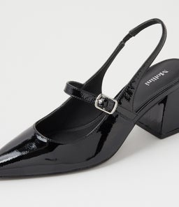 DELANEY MO BLACK PATENT LEATHER