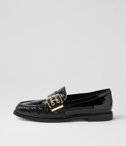 GENELLE MO BLACK PATENT LEATHER
