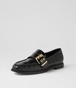 GENELLE MO BLACK PATENT LEATHER