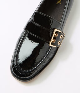 GENELLE MO BLACK PATENT LEATHER