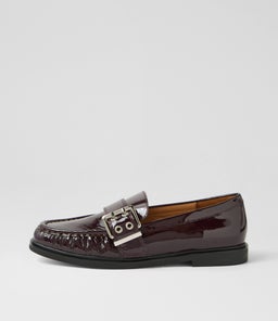 GENELLE MO BURGUNDY PATENT LEATHER