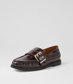 GENELLE MO BURGUNDY PATENT LEATHER