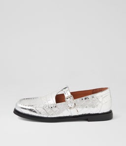 GAHLA MO SILVER SHINE CROC LEATHER