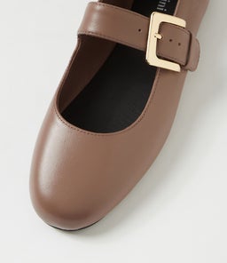 RANILLA MO DK TAUPE LEATHER