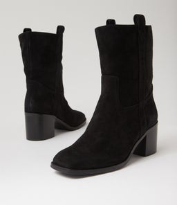 SOREEN MO BLACK SUEDE