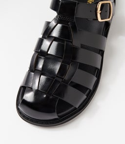 VEFRA MO BLACK SHINE LEATHER