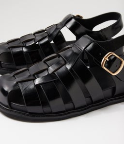 VEFRA MO BLACK SHINE LEATHER