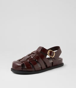 VEFRA MO DEEP BROWN SHINE LEATHER