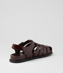 VEFRA MO DEEP BROWN SHINE LEATHER