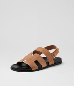 HOPEFUL MO LT FAWN BLACK SOLE SUEDE