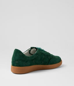 DEELARA MO GREEN SUEDE