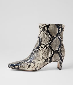 DARHL MO BLACK BEIGE SNAKE